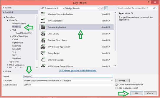 create a new project